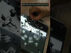 Jig Pemolesan Ferrule Patch Cord Fiber Optik 2.5mm 1.25mm 32 Posisi