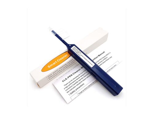 Kualitas  One Click Cleaner Fiber Optic Cleaning Pen SC LC Connector FTTX Tool Cleaning pabrik