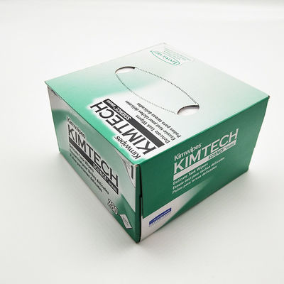 kualitas  Dust Free Fiber Optic Cable Tools Cleaning Wipes Highly Absorbent 280PCS/Box pabrik