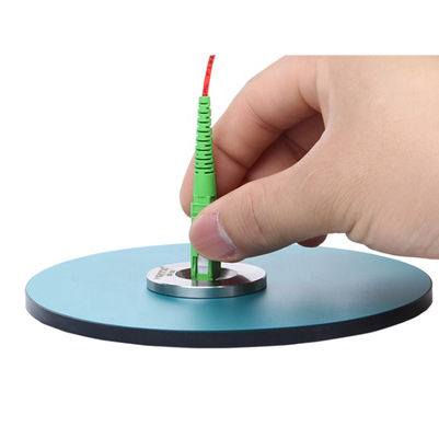 kualitas  PR5X-500-90 Fiber Optic Polishing Tools Rubber Glass Pad 3D Performance pabrik