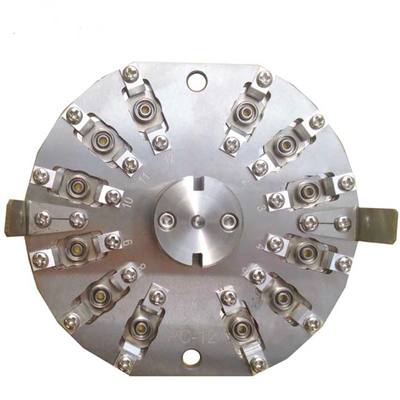 kualitas  Fiber Optic FC UPC Polishing Fixture 12 Connectors Polishing Jig pabrik