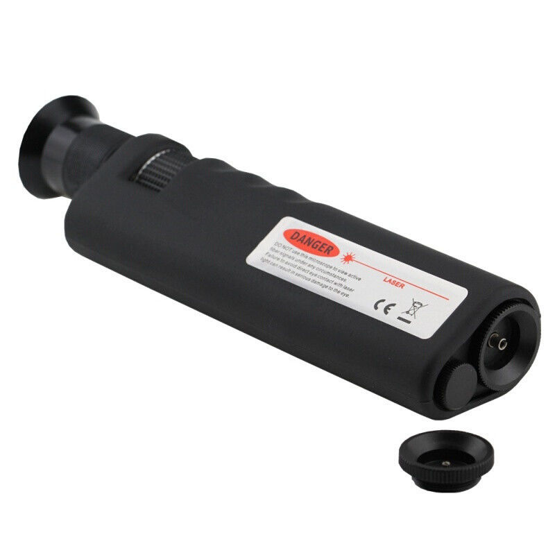 FTTH Handheld 400x Serat Optik Microscope 200x Magnification Microscope ...