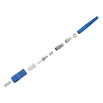 FTTH Singlemode Simplex SC Konektor Serat Optik PC 2.0mm / 3.0mm