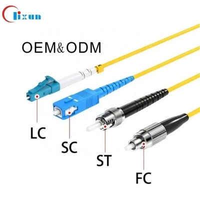 3.0mm Simplex LC LC Patch Cord SC APC Ke SC UPC PVC LZSH Jacket