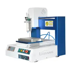 Mesin Injeksi Lem Fiber Optic Ceramic Ferrule Dispensing Menggunakan Ab Epoxy Glue