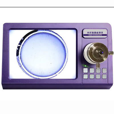 CLX-7000 3W Fiber Optic Inspection Microscope Pengoperasian yang Nyaman Untuk Endface Inspector 400x