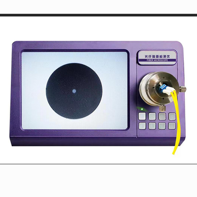 CLX-7000 3W Fiber Optic Inspection Microscope Pengoperasian yang Nyaman Untuk Endface Inspector 400x