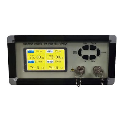 3kg EXW FTTH AC260V Presisi Tinggi Mesin Penyisipan Serat Optik Return Loss Tester