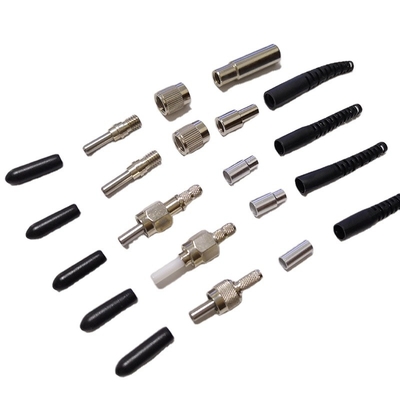 SMA 905 Fiber Optic Connector Metal Ferrule/Adapter untuk 200um 300um 400um 600um Patch Cord