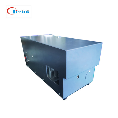 Otomatis FTTH Flat Drop Cable Patch Cord Cutting Stripping Machine untuk lini produksi