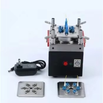 Mesin Fiber Polish Mudah Operasi Handheld Mini Fiber Optical Field Fiber Optic Polishing Machine
