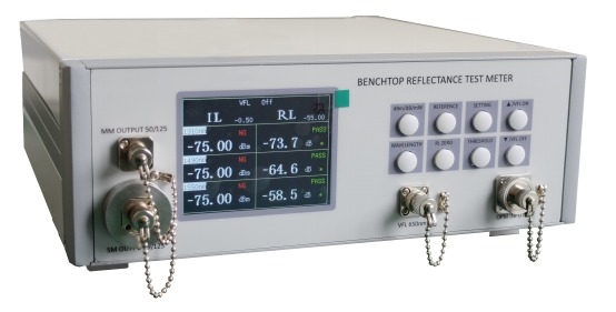 Peralatan Serat Optik Serat Optik Insertion & Return Loss Tester Stasiun Uji IL&RL dan Rl Il Tester