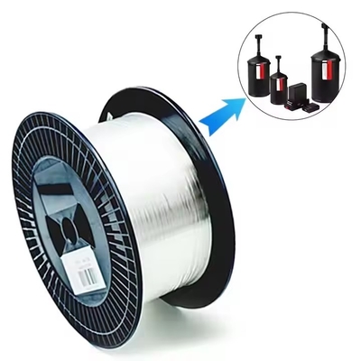 0.4mm kabel serat optik modus tunggal yang ketat untuk telekomunikasi