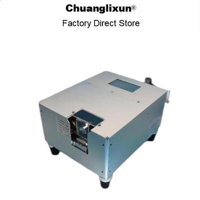 Pneumatic Ribbon Buffer Fiber Optic Thermal Stripping Machine dengan tekanan 0,65 ~ 0,8MPa dan daya 75W untuk komunikasi serat optik