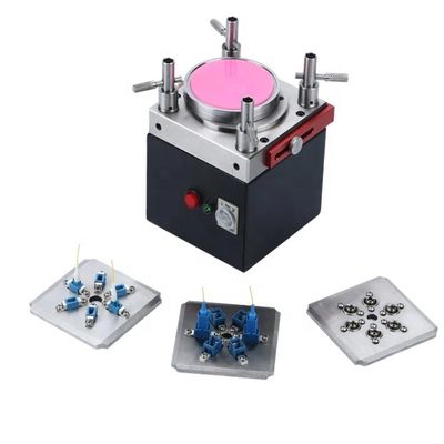 12V 15W Mini Optical Fiber Polisher dengan 8°C ~ 45°C Suhu Kerja untuk Fiber Connector Polishing
