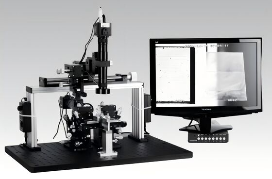 CLX Presisi Tinggi ± 0,1μm PLC tujuh sumbu Sistem Kopling Optik Pasangan Otomatis Peralatan Perataan Serat untuk Komunikasi Optik