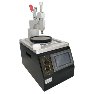High Precision 40W Fiber Optic Polishing Machine dengan 127mm Polishing Plate untuk Ferrule Polishing