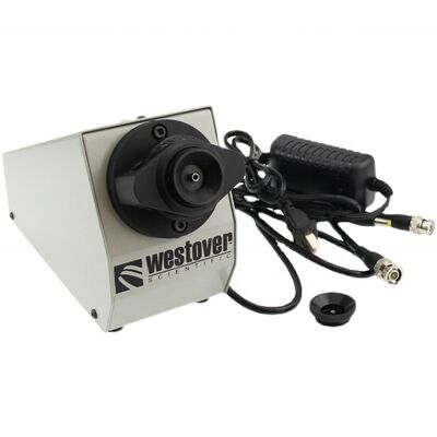 High Definition Benchtop Fiber Optic Microscope with 400x Magnification for Fiber End-Face Inspection