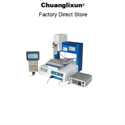 CLX-DJ02 High Precision Automatic Fiber Optic Epoxy Dispensing Machine dengan Daya 300W dan Sumber Daya AC110/220V