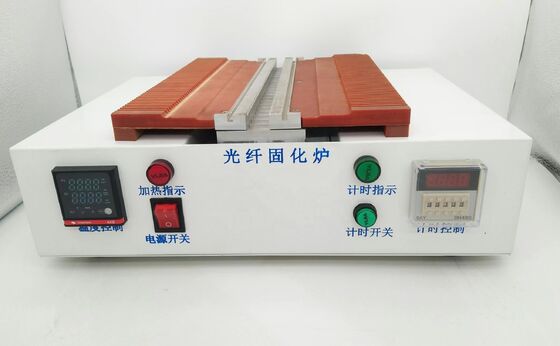 CLX-D02 Optical Fiber Epoxy Curing Oven untuk 100 Ferrule Keramik dengan kisaran suhu 20-300 °C dan presisi 1 °C