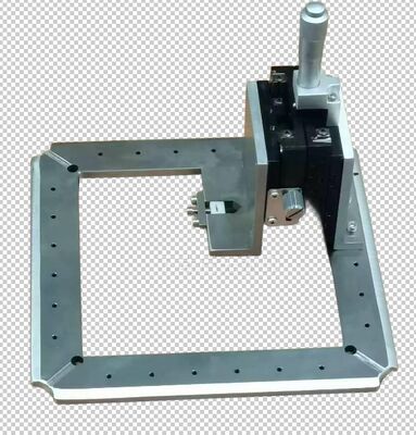 Stainless Steel S136 Optical Fiber Polishing Fixture dengan pemegang ferrule 2,5mm dan dimensi 174x174x26mm untuk penggunaan FTTH
