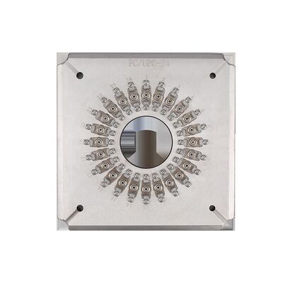 Stainless Steel Harded S2316 Fiber Optic Polishing Jig untuk FC Connector dengan Kapasitas 24/32/36 dan ≤0.20dB Insertion Loss