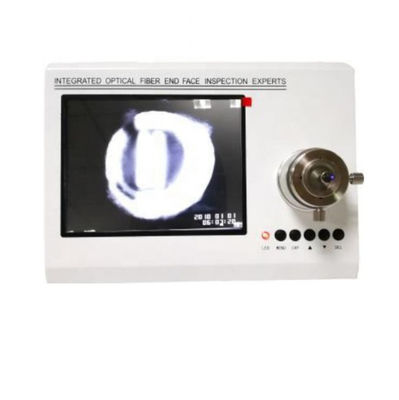 10000Hrs 400X Serat Patch Cord Manufacturing Mesin Endface Serat Inspection Microscope