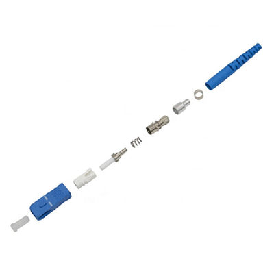 Konektor Kabel Patch Serat Biru