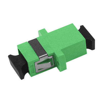 Adaptor Serat Optik Flange Tipe SC Simplex APC Kehilangan Penyisipan Rendah