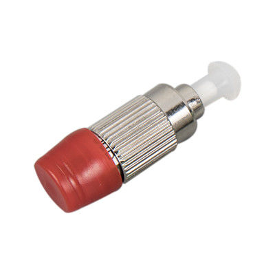 FC Single Mode 20 Db Attenuator, 1~25dB High Power Attenuator Loss Pengembalian Besar