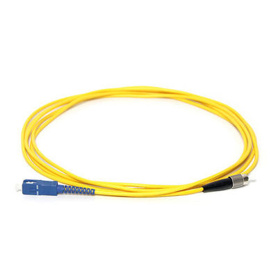 ROHS Outdoor Serat Optik Patch Cord Drop Sc Ke Fc Patch Cord 3.0mm 2m