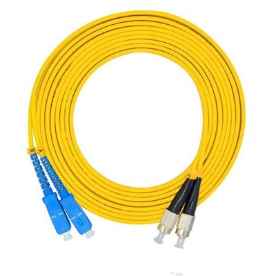 ROHS Outdoor Serat Optik Patch Cord Drop Sc Ke Fc Patch Cord 3.0mm 2m