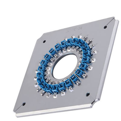 24 Pelabuhan SC UPC Penyambung pemolesan Fitting Berjoget Heat Treated Untuk Serat Polandiaer
