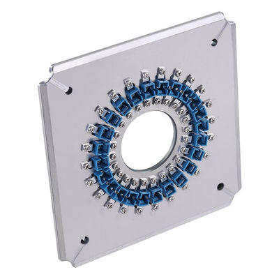 24 Pelabuhan SC UPC Penyambung pemolesan Fitting Berjoget Heat Treated Untuk Serat Polandiaer