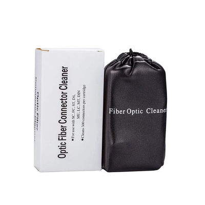 Pembersih Konektor Serat Optik D4 / MU / LC / MT / DIN, Pembersih Kaset Serat Optik Plastik