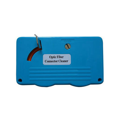 Pembersih Konektor Serat Optik D4 / MU / LC / MT / DIN, Pembersih Kaset Serat Optik Plastik