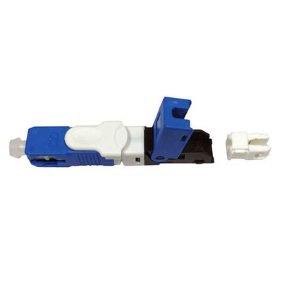 Konektor Serat Optik Plastik FTTH, Konektor Serat Optik Sambung Cepat 2 * 3mmmm