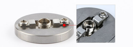 39.9mm Diameter Serat Optik pemolesan Puck Kit Untuk Konektor FC UPC
