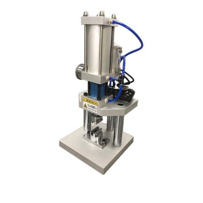 1 TON Manual Fiber Crimping Machine Rust Proof 0.6 ~ 0.9Mpa Untuk Cable Lug