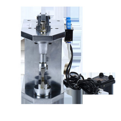 50/60Hz Serat Patch Cord Manufacturing Mesin Ceramic Ferrule Pneumatic Terminal Crimper