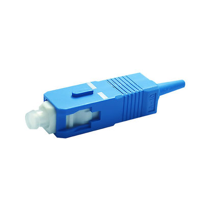 Konektor Kabel Patch Serat PC SC Standar IEC Untuk Jumper Serat 0.9/2.0/3.0mm