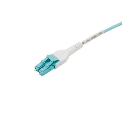 Kabel Serat Optik SM / OM3 / OM4 Konektor Duplex LC Untuk Kabel Patch Lapis Baja