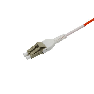 Kabel Serat Optik SM / OM3 / OM4 Konektor Duplex LC Untuk Kabel Patch Lapis Baja