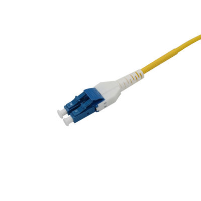 Kabel Serat Optik SM / OM3 / OM4 Konektor Duplex LC Untuk Kabel Patch Lapis Baja
