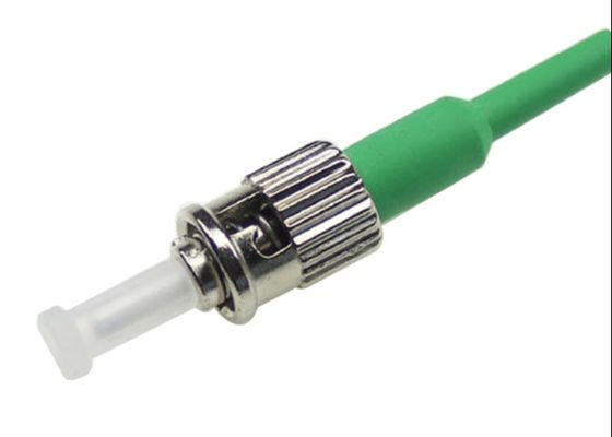 Konektor Kabel Serat FTTH Konektor Serat Optik ST Dengan Boot 0.9mm