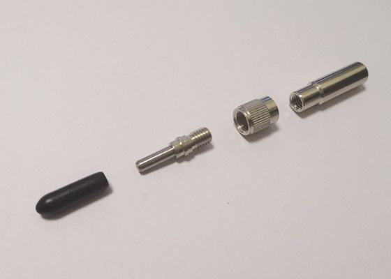 Konektor Kabel Patch Serat Apc Upc Industri Medis Dengan Ferrule Logam