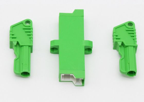 SM SX 2.5mm Ceramic Sleeve Serat Optik Adapters LC Untuk Industri Aero