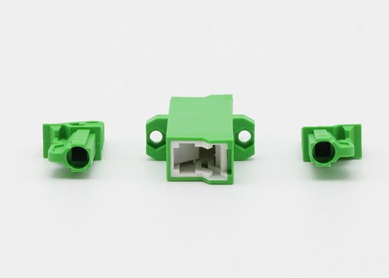 SM SX 2.5mm Ceramic Sleeve Serat Optik Adapters LC Untuk Industri Aero