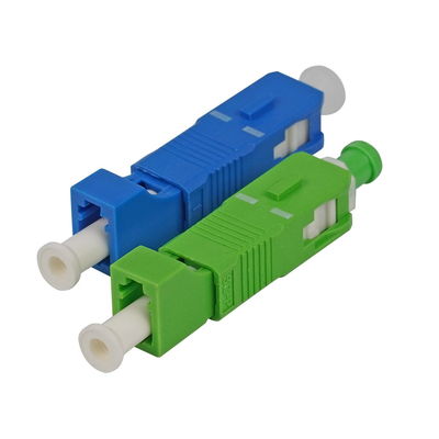ROHS Serat Optik Sc ​​Male To Lc Female Adapter Coupler Untuk Transmisi Data
