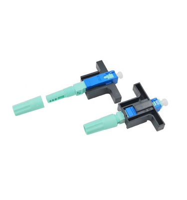Konektor Cepat Serat Optik UPC SC ISO9001 Untuk Kabel Serat FTTH 0.9/2.0/3.0mm